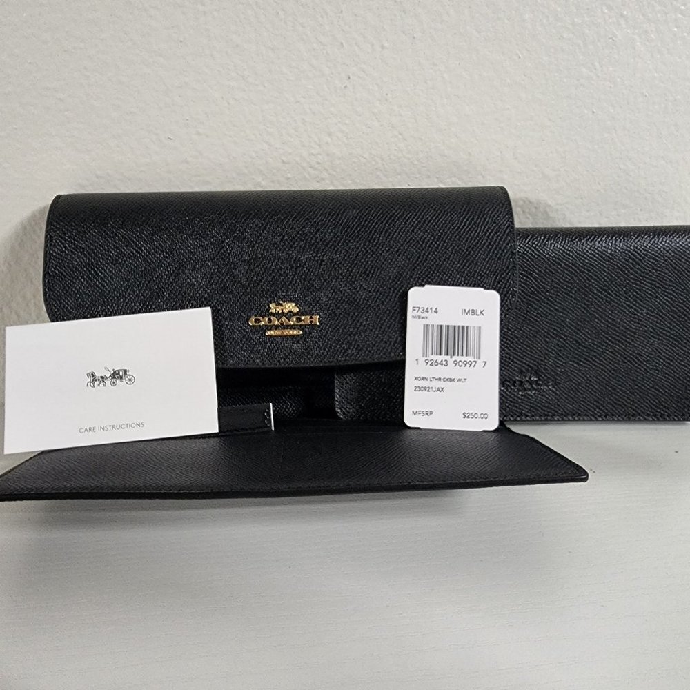 Coach Wallet and Checkbook Cover